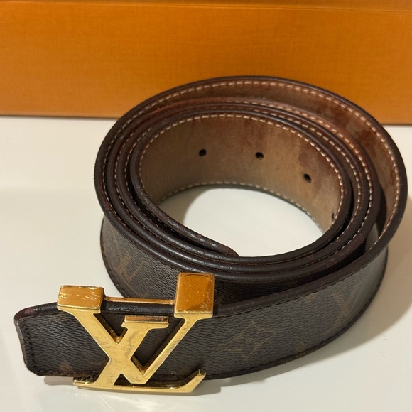 🔥Authentic Louis Vuitton Monogram Men Belt🔥 - Picture 1 of 16